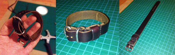 Leather watch strap how to